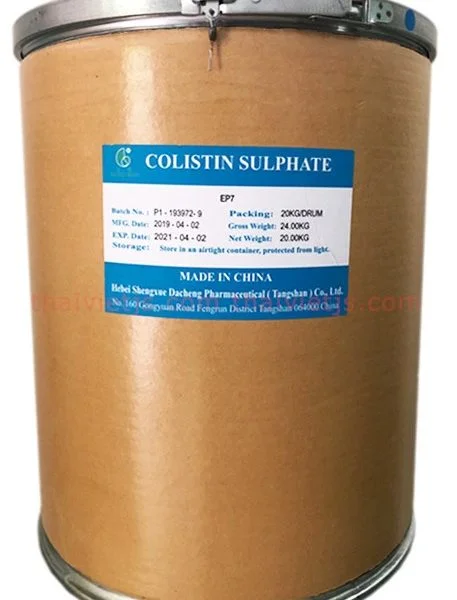 Kháng sinh colistin sulphate, khang sinh colistin sulphate, trị viêm loét nội tạng tôm, tri viem loet noi tang tom, kháng sinh phòng ngừa viêm loét nội tạng tôm, khanh sinh phong ngua viem loet noi tang tom,